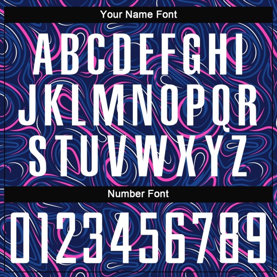 Fußballtrikot Weiß-Rosa Sublimation Navy Uniform Custom Fußballtrikot Weiß-Rosa Sublimation Navy Uniform Custom