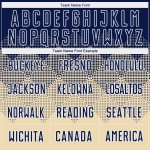 Cremefarbenes Trikot Sublimation Marineblau-Weiß Uniform Fußball Custom Cremefarbenes Trikot Sublimation Marineblau-Weiß Uniform Fußball Custom