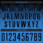 Benutzerdefinierte Sublimation Schwarz Fußball Pulver Jersey Uniform Blau Benutzerdefinierte Sublimation Schwarz Fußball Pulver Jersey Uniform Blau