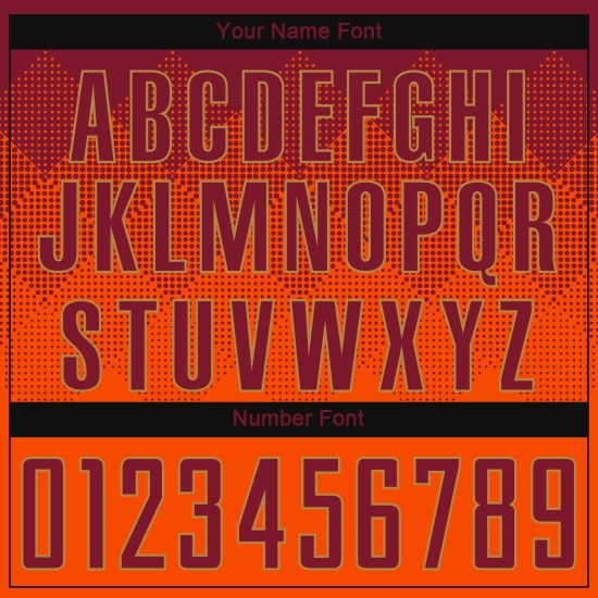 Uniform Gold Sublimation Jersey Fußball Orange Custom Crimson-Old Uniform Gold Sublimation Jersey Fußball Orange Custom Crimson-Old