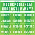 Jersey Neon Custom Uniform Grün Grün Fußball Weiß-Kelly Sublimation Jersey Neon Custom Uniform Grün Grün Fußball Weiß-Kelly Sublimation