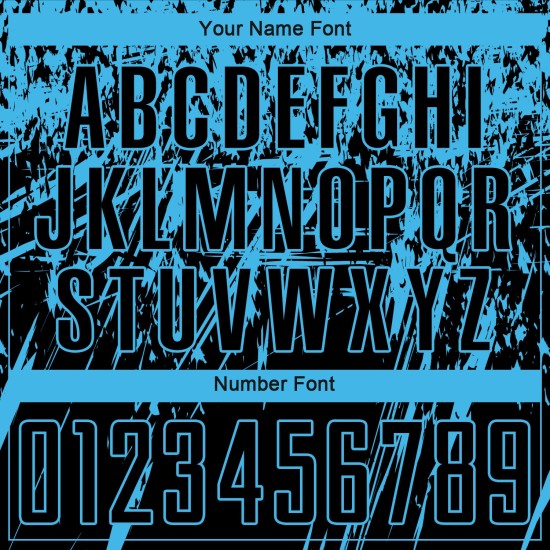 Jersey Blau Uniform Custom Schwarz Fußball Sublimation Himmel Jersey Blau Uniform Custom Schwarz Fußball Sublimation Himmel