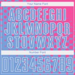 Helle benutzerdefinierte rosa-weiße Uniform blaues Trikot Fußball Sublimation Helle benutzerdefinierte rosa-weiße Uniform blaues Trikot Fußball Sublimation