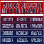 Uniform Rot Marine-Weiß Fußballtrikot Benutzerdefinierte Sublimation Uniform Rot Marine-Weiß Fußballtrikot Benutzerdefinierte Sublimation