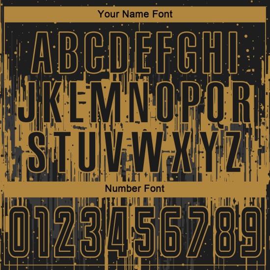 Sublimation Fußball Gold Jersey Schwarz Custom Uniform Alt Sublimation Fußball Gold Jersey Schwarz Custom Uniform Alt