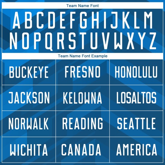 Fußball Custom Blau Jersey Weiß-Schwarz Licht Uniform Sublimation Fußball Custom Blau Jersey Weiß-Schwarz Licht Uniform Sublimation