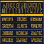 Fußballtrikot Gelb Benutzerdefinierte Sublimation Uniform Navy Fußballtrikot Gelb Benutzerdefinierte Sublimation Uniform Navy