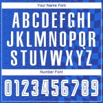 Fußball Royal Trikot Sublimation Uniform Weiß-Schwarz Custom Fußball Royal Trikot Sublimation Uniform Weiß-Schwarz Custom