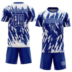 Soccer Royal Custom Uniform Weißes Trikot Sublimation Soccer Royal Custom Uniform Weißes Trikot Sublimation