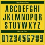 Uniform Sublimation Custom Green Fade Fashion Fußball Jersey Gold Uniform Sublimation Custom Green Fade Fashion Fußball Jersey Gold