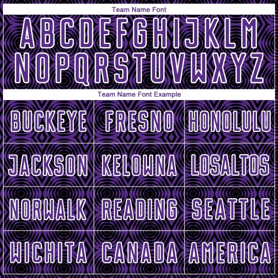 Uniform Jersey Lila Fußball Formen Benutzerdefinierte Geometrische Schwarz-Weiß Sublimation Uniform Jersey Lila Fußball Formen Benutzerdefinierte Geometrische Schwarz-Weiß Sublimation