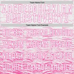 Uniform Sublimation Custom Jersey Fußball Weiß Rosa Uniform Sublimation Custom Jersey Fußball Weiß Rosa