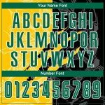 Grün Graffiti Schwarz-Gelb Benutzerdefinierte Uniform Sublimation Jersey Scratch Kelly Muster Fußball Grün Graffiti Schwarz-Gelb Benutzerdefinierte Uniform Sublimation Jersey Scratch Kelly Muster Fußball