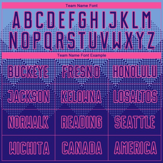 Benutzerdefinierte dunkle Uniform Lila-Rosa Hellblau Fußball Sublimation Jersey Benutzerdefinierte dunkle Uniform Lila-Rosa Hellblau Fußball Sublimation Jersey