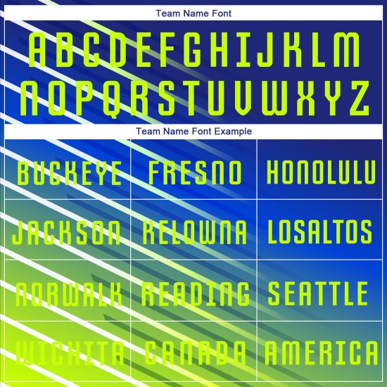 Fußball-Trikot, grün, individuell, Sublimationsuniform, Royal Neon Fußball-Trikot, grün, individuell, Sublimationsuniform, Royal Neon