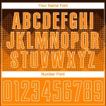 Benutzerdefinierte Sublimation Jersey Bay Soccer Braun Uniform Orange-Weiß Benutzerdefinierte Sublimation Jersey Bay Soccer Braun Uniform Orange-Weiß