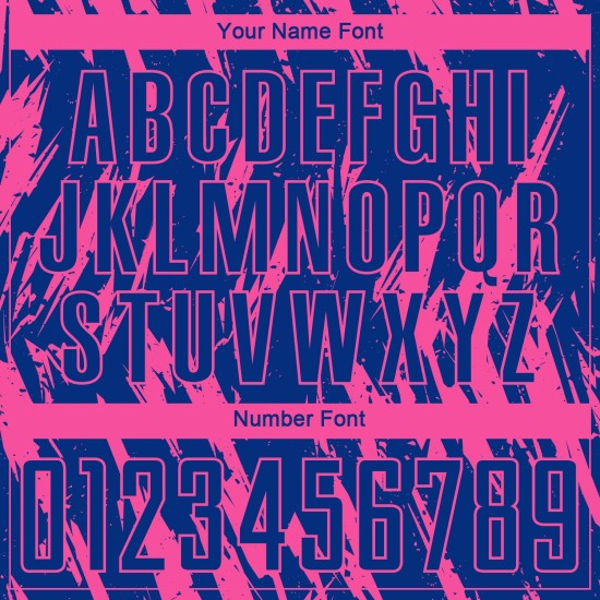 Fußballuniform Sublimation Royal Custom Pink Jersey Fußballuniform Sublimation Royal Custom Pink Jersey