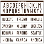 Jersey Sublimation Braun Fußball Uniform Weiß Custom Jersey Sublimation Braun Fußball Uniform Weiß Custom