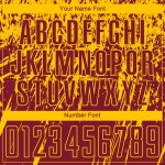 Gelbe Uniform Custom Sublimation Crimson Fußballtrikot Gelbe Uniform Custom Sublimation Crimson Fußballtrikot