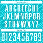 Jersey Fußball Weiß Benutzerdefinierte Uniform Sublimation Aqua Jersey Fußball Weiß Benutzerdefinierte Uniform Sublimation Aqua