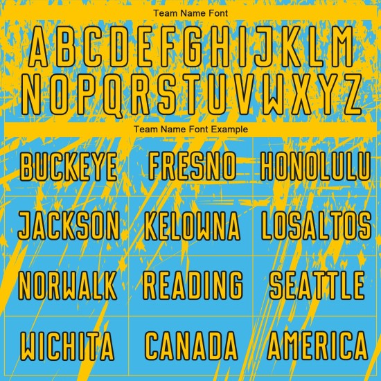 Trikot Blau Sublimation Uniform Custom Gelb-Schwarz Fußball Himmel Trikot Blau Sublimation Uniform Custom Gelb-Schwarz Fußball Himmel