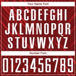 Uniform Weiß Trikot Benutzerdefinierte Rot Sublimation Fußball Uniform Weiß Trikot Benutzerdefinierte Rot Sublimation Fußball