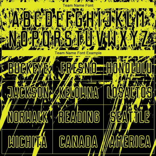 Sublimation Schwarz Neon Jersey Gelb Custom Uniform Fußball Sublimation Schwarz Neon Jersey Gelb Custom Uniform Fußball