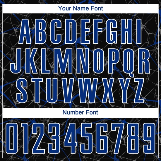 Royal-White Uniform Sublimation Jersey Custom Soccer Schwarz Royal-White Uniform Sublimation Jersey Custom Soccer Schwarz