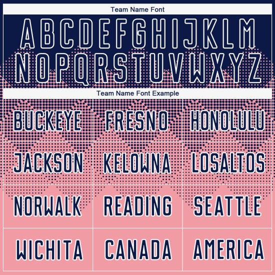 Sublimation Custom Uniform Navy-Weiß Medium Jersey Pink Fußball Sublimation Custom Uniform Navy-Weiß Medium Jersey Pink Fußball