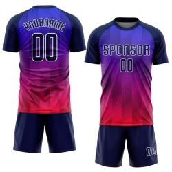 Jersey Navy-Hot Pink Fußball Custom Royal Uniform Sublimation Jersey Navy-Hot Pink Fußball Custom Royal Uniform Sublimation