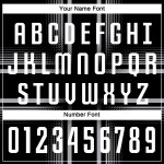 Sublimation Schwarz Custom Weiß-Grau Uniform Jersey Fußball Sublimation Schwarz Custom Weiß-Grau Uniform Jersey Fußball