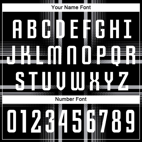 Sublimation Schwarz Custom Weiß-Grau Uniform Jersey Fußball Sublimation Schwarz Custom Weiß-Grau Uniform Jersey Fußball