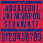 Fußballtrikot Uniform Custom Sublimation Royal Red Fußballtrikot Uniform Custom Sublimation Royal Red