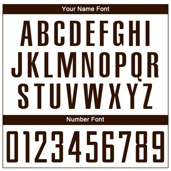 Jersey Sublimation Braun Fußball Uniform Weiß Custom Jersey Sublimation Braun Fußball Uniform Weiß Custom