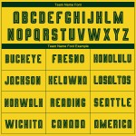 Uniform Sublimation Custom Green Fade Fashion Fußball Jersey Gold Uniform Sublimation Custom Green Fade Fashion Fußball Jersey Gold