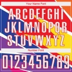 Abbildung Sublimation Weiß-Rot Uniform Jersey Fußball Custom Abbildung Sublimation Weiß-Rot Uniform Jersey Fußball Custom