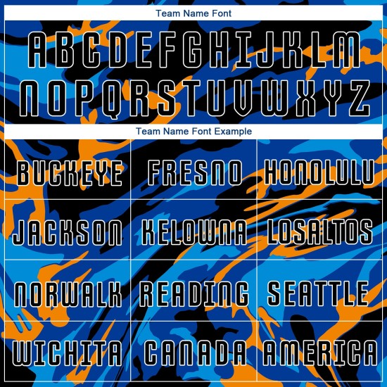 Fußball-Uniform, schwarz, individuell sublimiert, schwarzes Trikot, königsblau Fußball-Uniform, schwarz, individuell sublimiert, schwarzes Trikot, königsblau