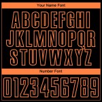 Benutzerdefinierte Sublimation Streifen Schwarz Jersey Fußball Orange Uniform Tiger Benutzerdefinierte Sublimation Streifen Schwarz Jersey Fußball Orange Uniform Tiger